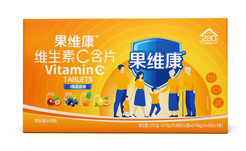 全家共享装，“3+1”隆重上市（280粒装）